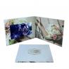 China HD IPS LCD Video Brochure Card Handmade 256MB Memory Made By Artificial Paper Material factory