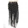 China 18 Inch Peruvian Kinky Curly Hair Bundles With Closure Natural Color factory