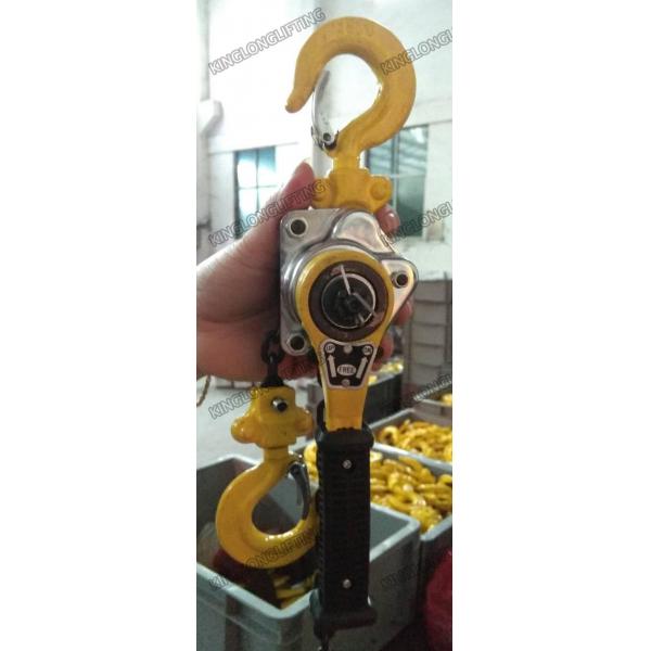 Quality Mini Lever Chain Block , Chain Pulley Block CE GS Blacked Surface for sale