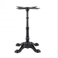 China Hot Selling Bistro table Cast iron table base with tiger claw factory