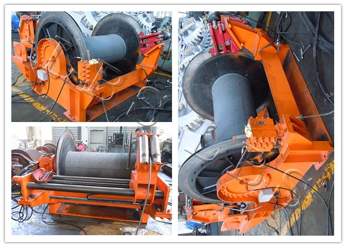 China Hydraulic Mining LBS Groove Barrel Mining Winch Below 1000m Working Condition factory