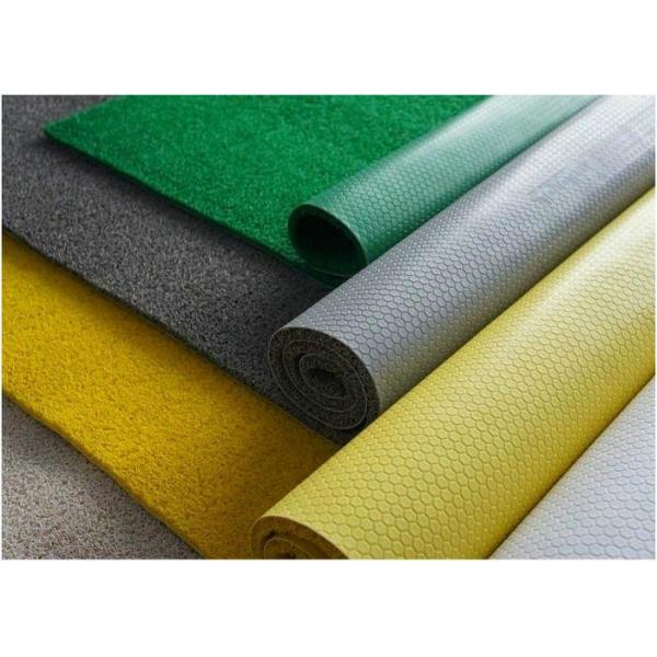 Quality Durable Foam Or Firm Backing Rubber Floor Mat 9mm - 17mm / PVC Door Mat for sale