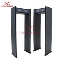 China 6 zone Digital Walk Through Metal Detector Pinpoint Body Scanner Remote Control factory