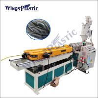Quality Flexible HDPE Pipe Extruder Machine HDPE Pvc Electrical Pipe Making Machine for sale