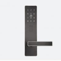 Quality Black Electronic Hotel Door Locks , Security Smart Card Door Lock for sale