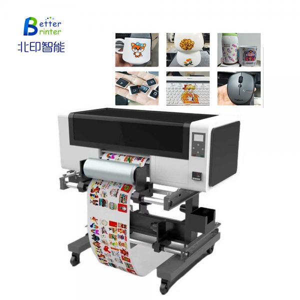 Quality UV DTF Printer For XP600 TX800 Printhead 3D Printing Machine For Ceramic Phone Case Acrylic Inkjet Printer for sale
