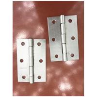 china ISO9001 Heavy Duty Metal Door Hinges Unpolished Treatment Customized Size Color
