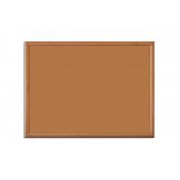 China Factory Wholesale Price 60x40cm Framed Cork Memo Board  For School Use at Nature Cork Color factory