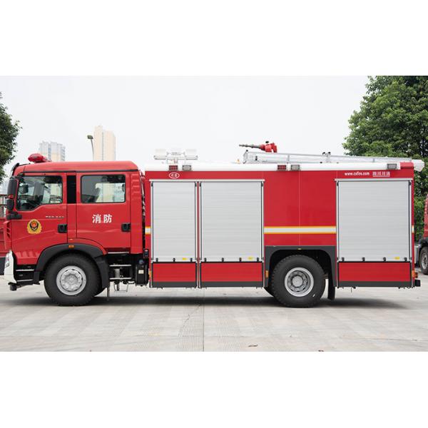 Quality SINOTRUK HOWO CAFS System 6000L Fire Fighting Truck for sale