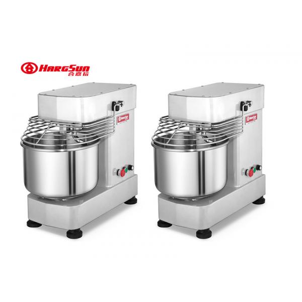 Quality 10L SS Small Spiral Mixer Variable Frequency Speed Adjustable 750w Table Top Dough Mixer for sale