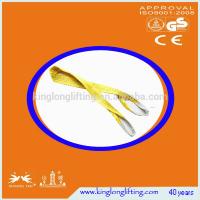 Quality Flat Lifting Chain Slings , Round Lifting Slings 5:1 For Stone Marble Glass for sale