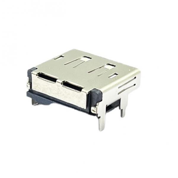 Quality 0.5AMP LCP Displayport Usb 9 Pin Connector Mini USB Socket 90 Degree SMT DIP for sale