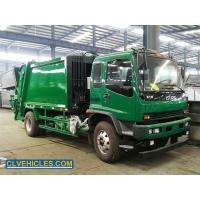 Quality ISUZU FVR 240hp Compact Garbage Truck 15CBM 4x2 For Industrial Use for sale