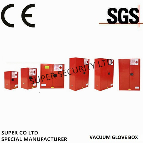 Quality Red Paint Ink Chemical Hazardous Storage Cabinet heavy duty for SSMR100030P for sale