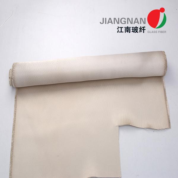 Quality 1.3mm 900 C High-Temperature Heat Resistant Fireproof Silica Fiberglass Fabric Cloth for sale