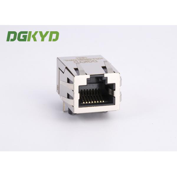 Quality PCB Surface Mount RJ45 Ethernet Connector Shielded with Internal Magnetics for sale