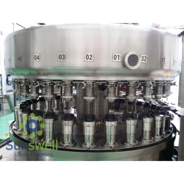 Quality Powerful  Automatic Aluminum Can Filling Machine For Beverage Juice / Beer Soda for sale