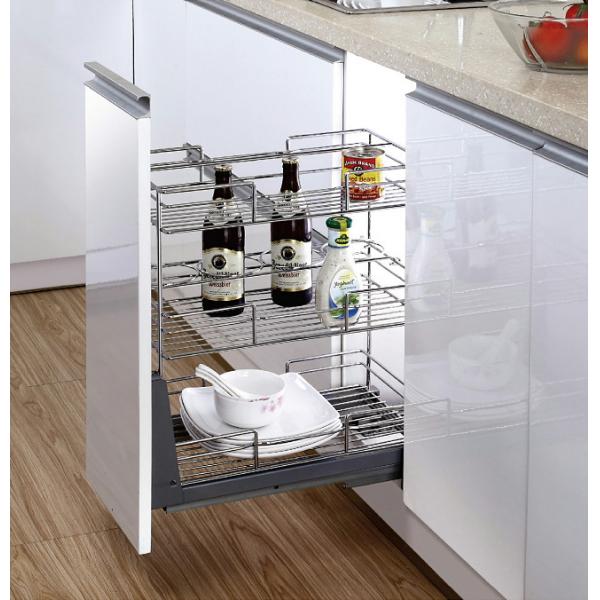 Quality Full Extention Hook On Storage Modern Kitchen Accessories Multipurpose Drawer Basket for sale