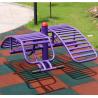 China Colorful Playground Rubber Mats / Rubber Gym Floor Mats /Outdoor Rubber Tiles 50*50*5CM factory