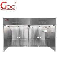 Quality GCC Pharmaceutical Sampling Weighing Booth PVC Door For Raw Materials for sale