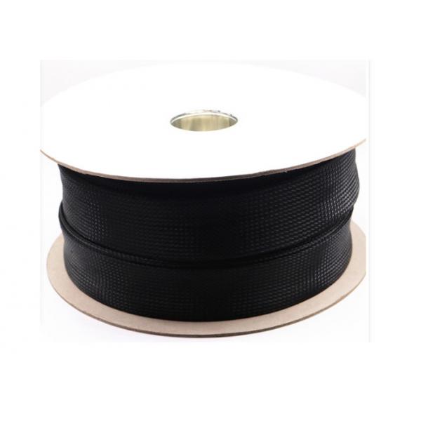 Quality Tight Expandable Wire Sleeving PET Material For Structured Cabling System for sale