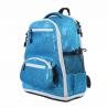China Trendy Custom Cheer Backpacks / Blue Glitter Backpack With Computer Interlayer factory