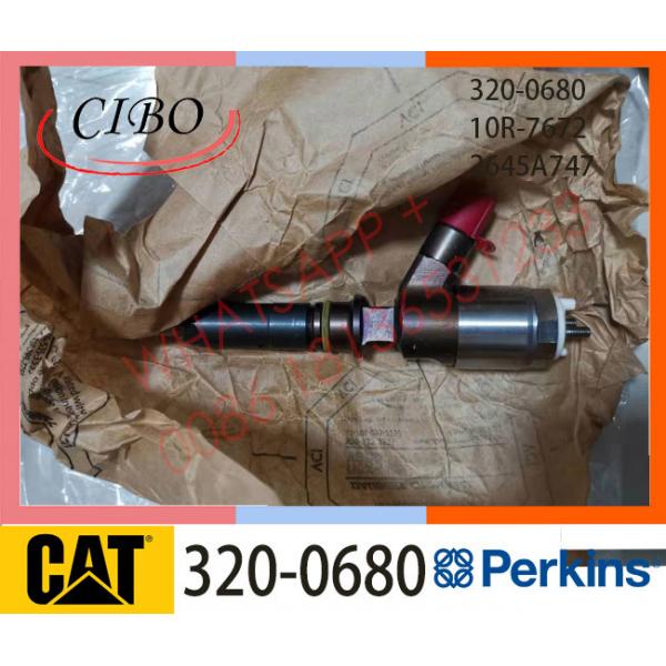 Quality 2645A747 /326-0680 10R-7672 diesel fuel injector 323D for excavator engine C4.4 for sale