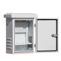 China Galvanized Steel Electrical Enclosure Cctv Power Supply Distribution Box White Coating factory