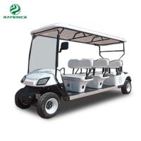 China Wholesale Rechargeable Battery golf cart trailers 6 passenger electric car with LED lights factory