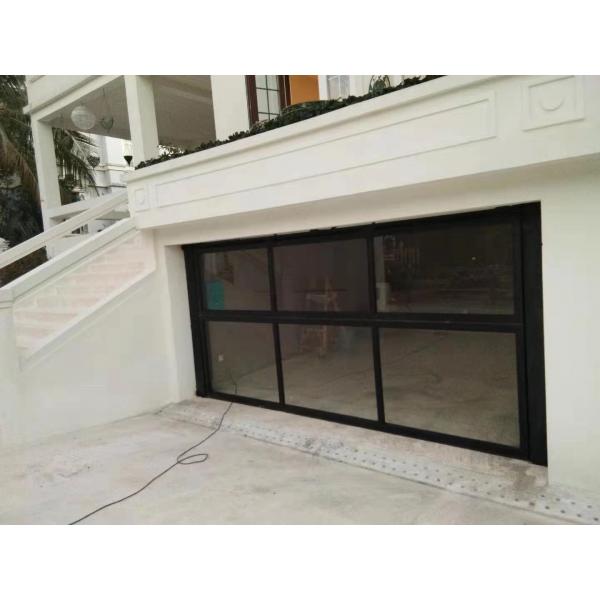 Quality Hydraulic Bifold Toughened Aluminum Glass Wall Horizontal Lifting for sale