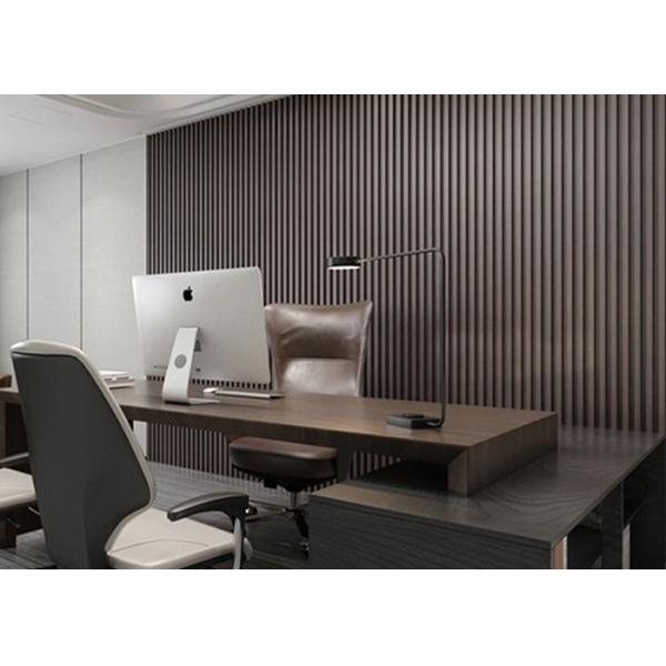 Quality Interior Waterproof Wood Grain Laminated PVC WPC Wall Panels Designs Decor for sale