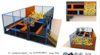 Buy cheap 78M2 Gym Fitness Indoor Jump Park/ Body Building Trampoline Park /Popular Used from wholesalers