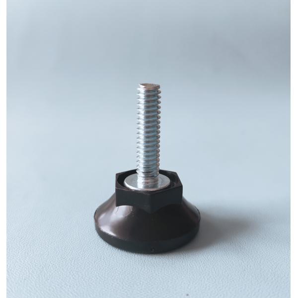 Quality Zinc Plated Stainless Steel Leveling Feet M6X25mm Adjustable Swivel Furniture Feet for sale