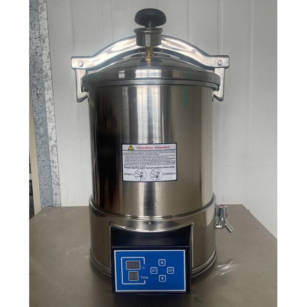 Quality 18L 24L Autoclave High Pressure Steam Vacuum Sterilizer Machine AC220V for sale