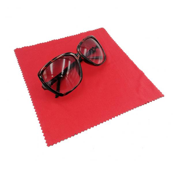 Quality Reusable Lint Free Microfibre Cloths Stain Resistant 30x30 40x40cm For Cleaning And Polishing Eyeglasses for sale