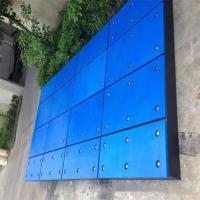 Quality Blue Anti Collision Plastic Boat Marine Fender Face Pad UHMWPE Dock Buffer Pad for sale