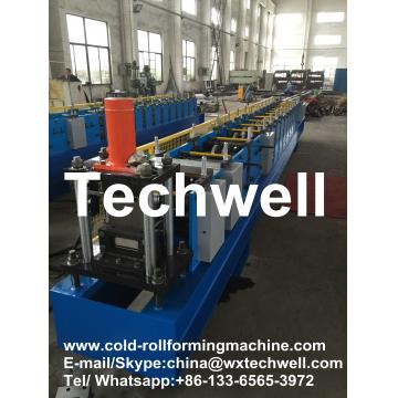Quality Rack Beam Box Profile Roll Forming Machine with 11KW Main Power and 70mm Pallet for sale