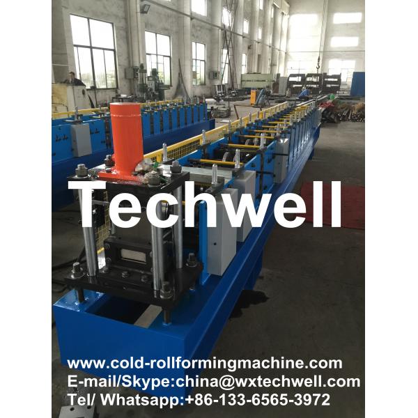 Quality Rack Beam Box Profile Roll Forming Machine with 11KW Main Power and 70mm Pallet for sale