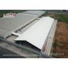 China 25 Meter Width Warehouse Marquee Canopy Tent With Translucent Pvc Roof Cover factory