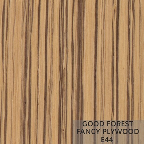 Quality Melamine Fancy Plywood Board OEM Zebra Wood Plywood Customized for sale