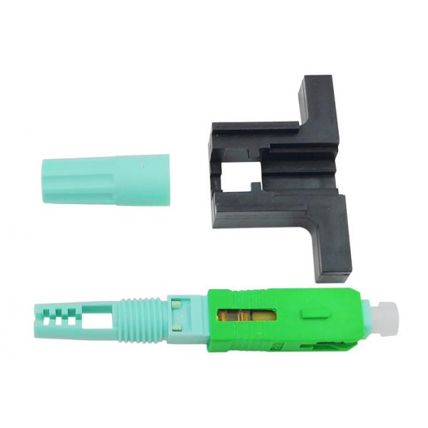 Quality Low Loss 0.3dB Fast Connector T Type Connect Fiber Optic Connectors SC/APC One for sale