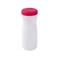China 800ML HDPE Plastic Cylinder Containers Cosmo Round Bottles with Screw Cap Printing Available factory