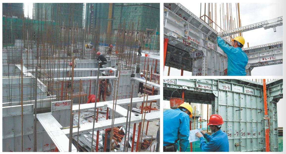 China Aluminium Industrial Profile Aluminium Formwork Construction For Building Project factory