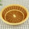 China wholesale  multifunction fruit decorative basket PP imitation rattan storage baskets factory