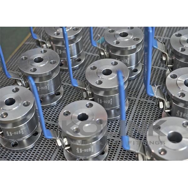 Quality Forged Steel 2-pc Ball Valve Class 150-1500 Floating Ball Flanged for sale
