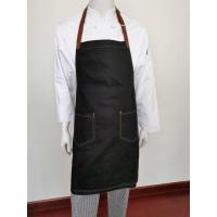 China OEM Hotel Cooking Chef Work Apron Custom Restaurant Kitchen Cooking Apron for sale