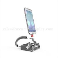 China Anti Theft Alarm Acrylic Cell Phone Display Stand factory