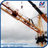 China 5 Tons Specifications Cat Head Tower Crane For Civil Construction Projects for sale