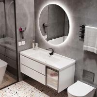 China SONSILL Ceramic Bathroom Vanity Small Bathroom Vanity With Sink 70kg factory
