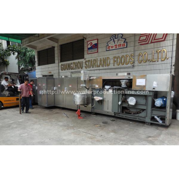 Quality 1.5kw Rolled Sugar Cone Baking Maker / Automated Ice Cream Cone Rolling Machine for sale